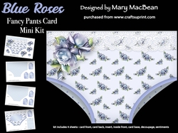 Blue Roses - Fancy Pants Card Mini Kit