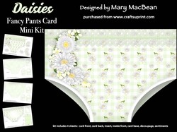 Daisies - Fancy Pants Card Mini Kit