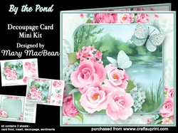 By the Pond - Decoupage Card Mini Kit