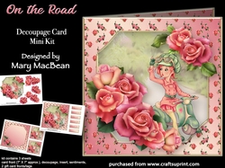 On the Road - Decoupage Card Mini Kit
