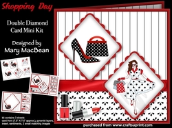 Shopping Day - Double Diamond Card Mini Kit