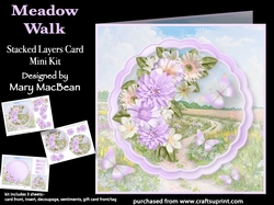 Meadow Walk - Stacked Layers Card Mini Kit