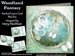 Woodland Fantasy - Stacked Layers Card Mini Kit