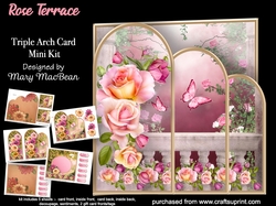 Rose Terrace - Triple Arch Card Mini Kit