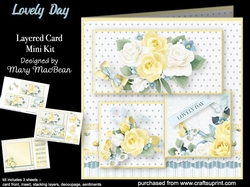 Lovely Day - Layered Card Mini Kit
