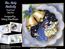 The Holy Nativity - Petal Card Mini Kit
