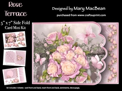 Rose Terrace - 5 x 7 Side Fold Card Mini Kit