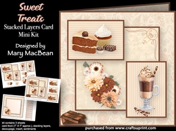 Sweet Treats - Stacked Layers Card Mini Kit