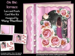 On the Terrace - Lace and Pearls Card Mini Kit