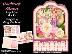 Gathering Flowers - Shaped Card Mini Kit