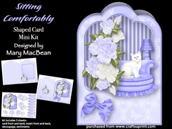 Sitting Comfortably - Shaped Card Mini Kit