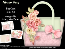 Flower Posy - Bag Card Mini Kit