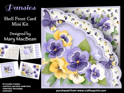 Image of cup1156592_1648 - Pansies - Shell Front Card Mini Kit
