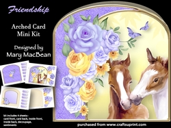 Friendship - Arched Card Mini Kit