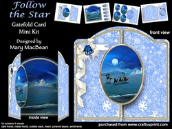 Follow the Star - Gatefold Card Mini Kit