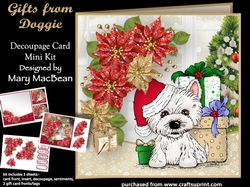 Gifts from Doggie - Decoupage Card Mini Kit
