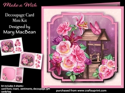 Make a Wish - Decoupage Card Mini Kit