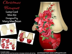 Christmas Bouquet - Lamp Card Mini Kit