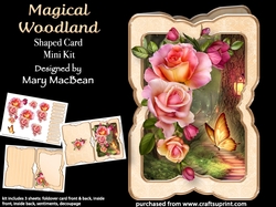 Magical Woodland - Shaped Card Mini Kit