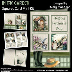 In the Garden - Squares Card Mini Kit
