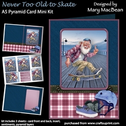 Never Too Old to Skate - Pyramid Card Mini Kit