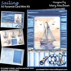 Sailing - Pyramid Card Mini Kit