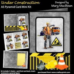 Under Construction - Pyramid Card Mini Kit