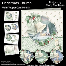 Christmas Church - Multi-Topper Card Mini Kit