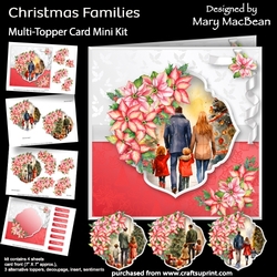Christmas Families - Multi-Topper Card Mini Kit