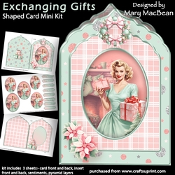 Exchanging Gifts - Shaped Card Mini Kit