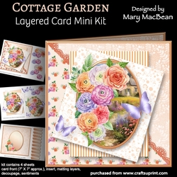 Cottage Garden - Layered Card Mini Kit