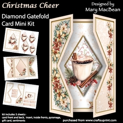 Christmas Cheer - Diamond Gatefold Card Mini Kit