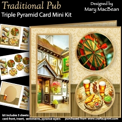 cup1372259_1648 - Traditional Pub - Triple Pyramid Card Mini Kit