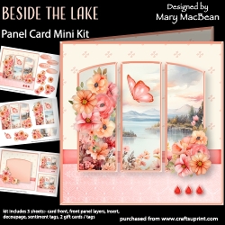 Beside the Lake - Panel Card Mini Kit