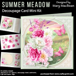 Image of cup1309155_1648 - Summer Meadow - Decoupage Card Mini Kit