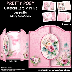 Pretty Posy - Gatefold Card Mini Kit