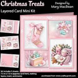 Christmas Treats - Layered Card Mini Kit
