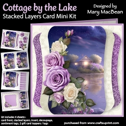 Cottage by the Lake - Stacked Layers Card Mini Kit