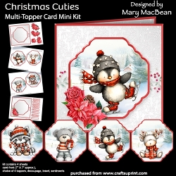 cup1458440_1648 - Christmas Cuties - Multi-Topper Card Mini Kit