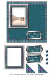 Tartan and Tweed - Teal