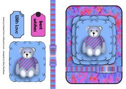 Teddy Wishes - Blue