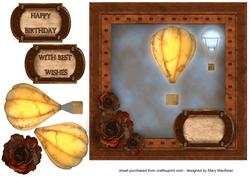 Steampunk Hot Air Balloons