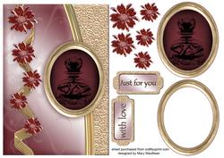 Perfume Bottle Cameo