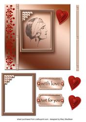 Art Deco Frame - Copper