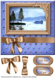 Framed Art - Blue Lake