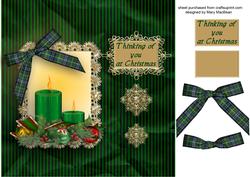 Christmas Candles - Thinking of You