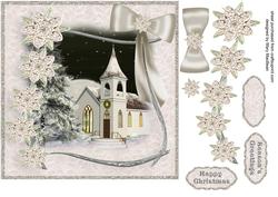 Silent Night 7 x 7 Card Front