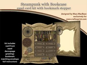 Steampunk with Bookcase