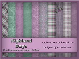 Highland Days Background Papers