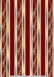 Christmas Stripe - Red
